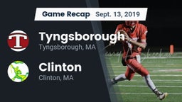 Recap: Tyngsborough  vs. Clinton  2019