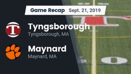 Recap: Tyngsborough  vs. Maynard  2019