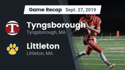 Recap: Tyngsborough  vs. Littleton  2019