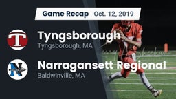 Recap: Tyngsborough  vs. Narragansett Regional  2019