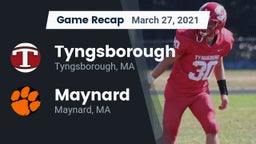 Recap: Tyngsborough  vs. Maynard  2021