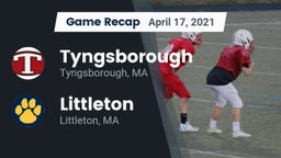 Recap: Tyngsborough  vs. Littleton  2021