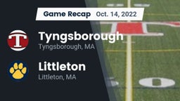 Recap: Tyngsborough  vs. Littleton  2022