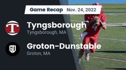 Recap: Tyngsborough  vs. Groton-Dunstable  2022