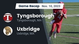 Recap: Tyngsborough  vs. Uxbridge  2023