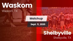 Matchup: Waskom vs. Shelbyville  2020
