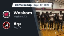 Recap: Waskom  vs. Arp  2020