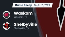 Recap: Waskom  vs. Shelbyville  2021
