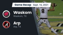 Recap: Waskom  vs. Arp  2021