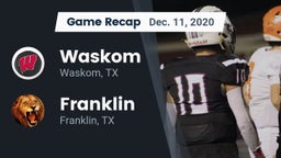 Recap: Waskom  vs. Franklin  2020