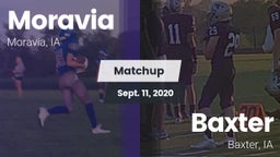 Matchup: Moravia vs. Baxter  2020