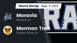 Recap: Moravia  vs. Mormon Trail  2022