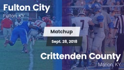 Matchup: Fulton City vs. Crittenden County  2018
