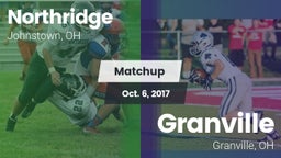 Matchup: Northridge vs. Granville  2017