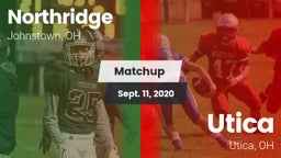 Matchup: Northridge vs. Utica  2020