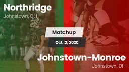 Matchup: Northridge vs. Johnstown-Monroe  2020
