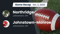Recap: Northridge  vs. Johnstown-Monroe  2020
