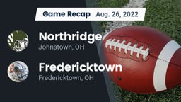 Recap: Northridge  vs. Fredericktown  2022