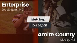 Matchup: Enterprise vs. Amite County  2017