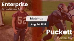 Matchup: Enterprise vs. Puckett  2018