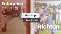 Matchup: Enterprise vs. Richton  2018