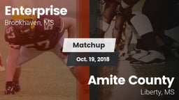 Matchup: Enterprise vs. Amite County  2018
