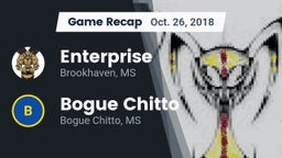 Recap: Enterprise  vs. Bogue Chitto  2018