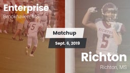Matchup: Enterprise vs. Richton  2019