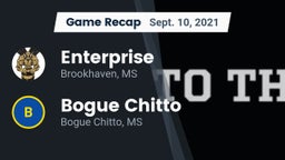 Recap: Enterprise  vs. Bogue Chitto  2021