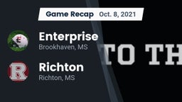Recap: Enterprise  vs. Richton  2021