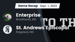 Recap: Enterprise  vs. St. Andrews Episcopal  2023