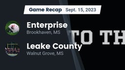Recap: Enterprise  vs. Leake County  2023