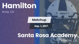 Matchup: Hamilton vs. Santa Rosa Academy 2016