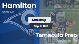 Matchup: Hamilton vs. Temecula Prep  2017