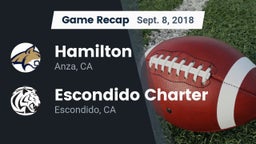 Recap: Hamilton  vs. Escondido Charter  2018
