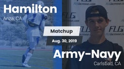 Matchup: Hamilton vs. Army-Navy  2019