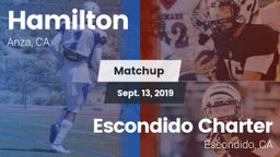 Matchup: Hamilton vs. Escondido Charter  2019