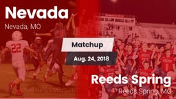 Matchup: Nevada vs. Reeds Spring  2018