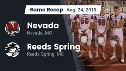 Recap: Nevada  vs. Reeds Spring  2018