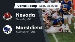Recap: Nevada  vs. Marshfield  2018