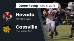 Recap: Nevada  vs. Cassville  2018