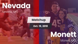 Matchup: Nevada vs. Monett  2018