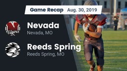 Recap: Nevada  vs. Reeds Spring  2019