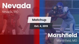 Matchup: Nevada vs. Marshfield  2019