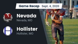 Recap: Nevada  vs. Hollister  2020