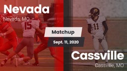 Matchup: Nevada vs. Cassville  2020