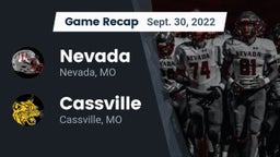 Recap: Nevada  vs. Cassville  2022