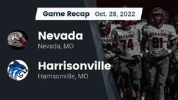 Recap: Nevada  vs. Harrisonville  2022