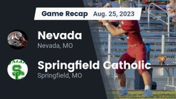 Recap: Nevada  vs. Springfield Catholic  2023