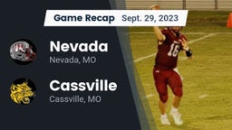 Recap: Nevada  vs. Cassville  2023